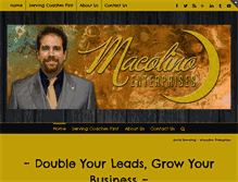 Tablet Screenshot of josephmacolino.com